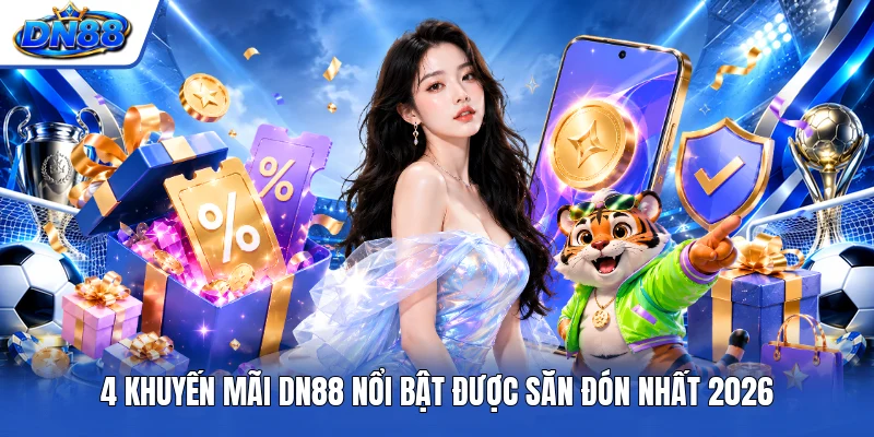 4 khuyến mãi DN88 nổi bật được săn đón nhất 2026