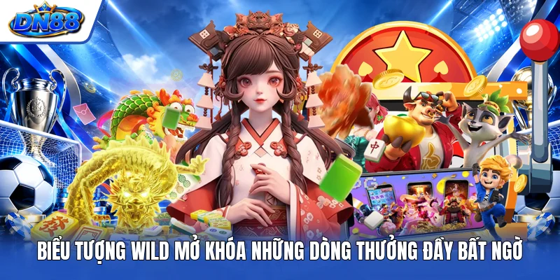 Biểu tượng Wild mở khóa những dòng thưởng đầy bất ngờ