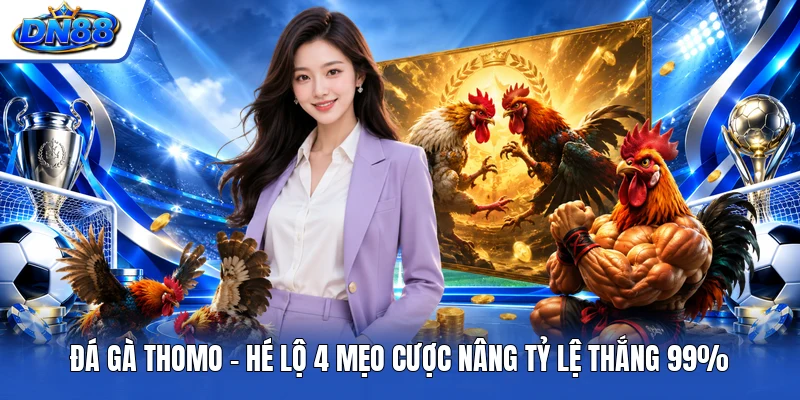 Đá Gà Thomo - Hé Lộ 4 Mẹo Cược Nâng Tỷ Lệ Thắng 99%