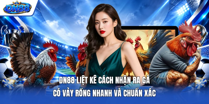 DN88 liệt kê cách nhận ra gà có vảy rồng nhanh và chuẩn xác