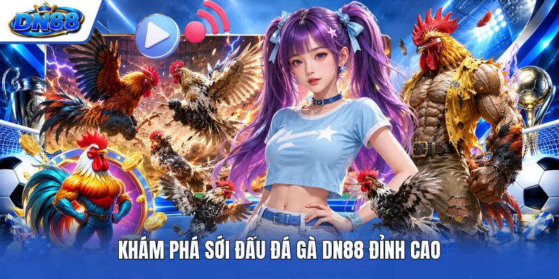Khám phá sới gà đá gà DN88 đỉnh cao