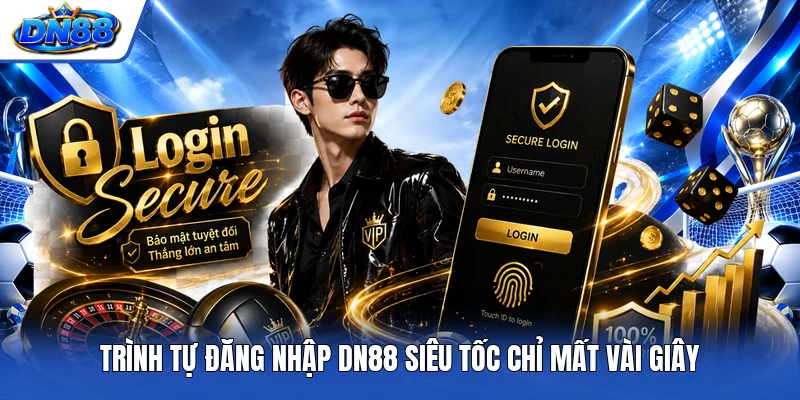 Trình tự đăng nhập DN88 siêu tốc chỉ mất vài giây